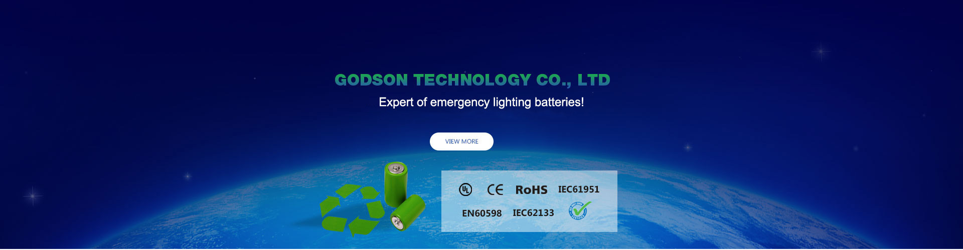 quality Emergency Exit Light Batteries factory