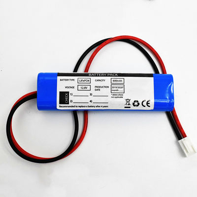 600mAh 12.8V Rechargeable Lithium Battery IFR 14500 Safety