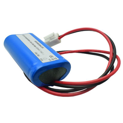 OEM SBS Type IFR 14500*2 Cell 1.2Ah 3.2V LiFePO4 Emergency Lighting Batteries 10-20mm Wire Connector