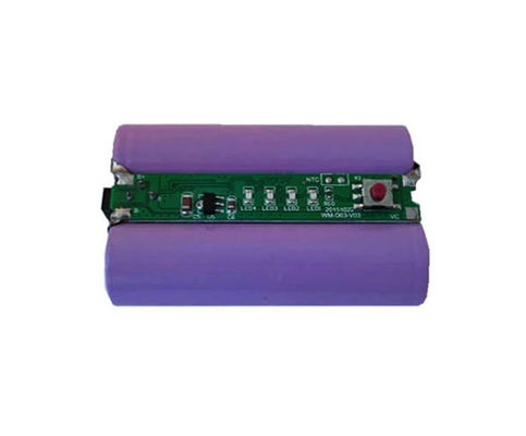 Heated Jack 7.4 V Li Ion Battery 2200mAh 14.2uA Self Consumption
