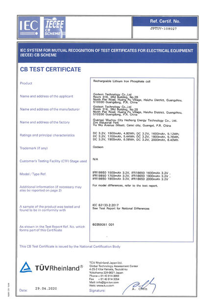 China Godson Technology Co., Ltd certification