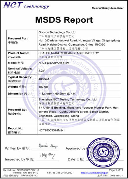 China Godson Technology Co., Ltd certification